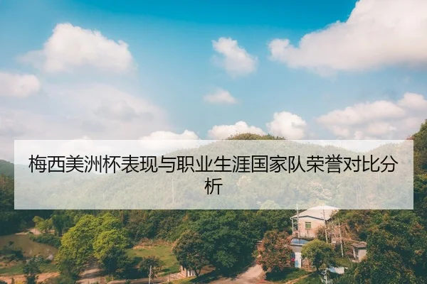 梅西美洲杯表现与职业生涯国家队荣誉对比分析